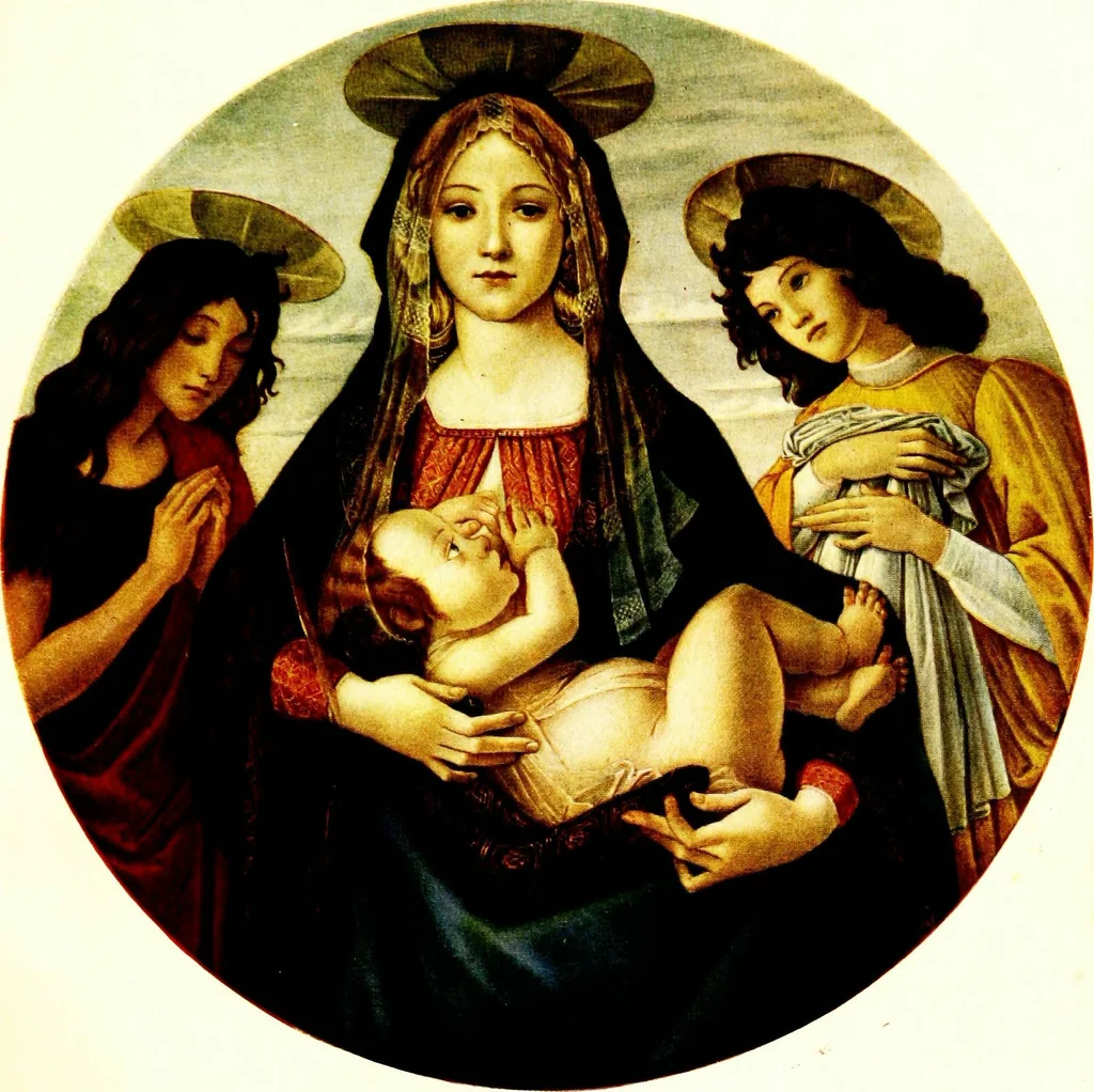 An illustration from Six centuries of painting, 1914, leaf 54
