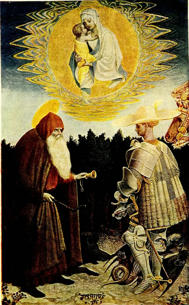 An illustration from Six centuries of painting, 1914, leaf 7
