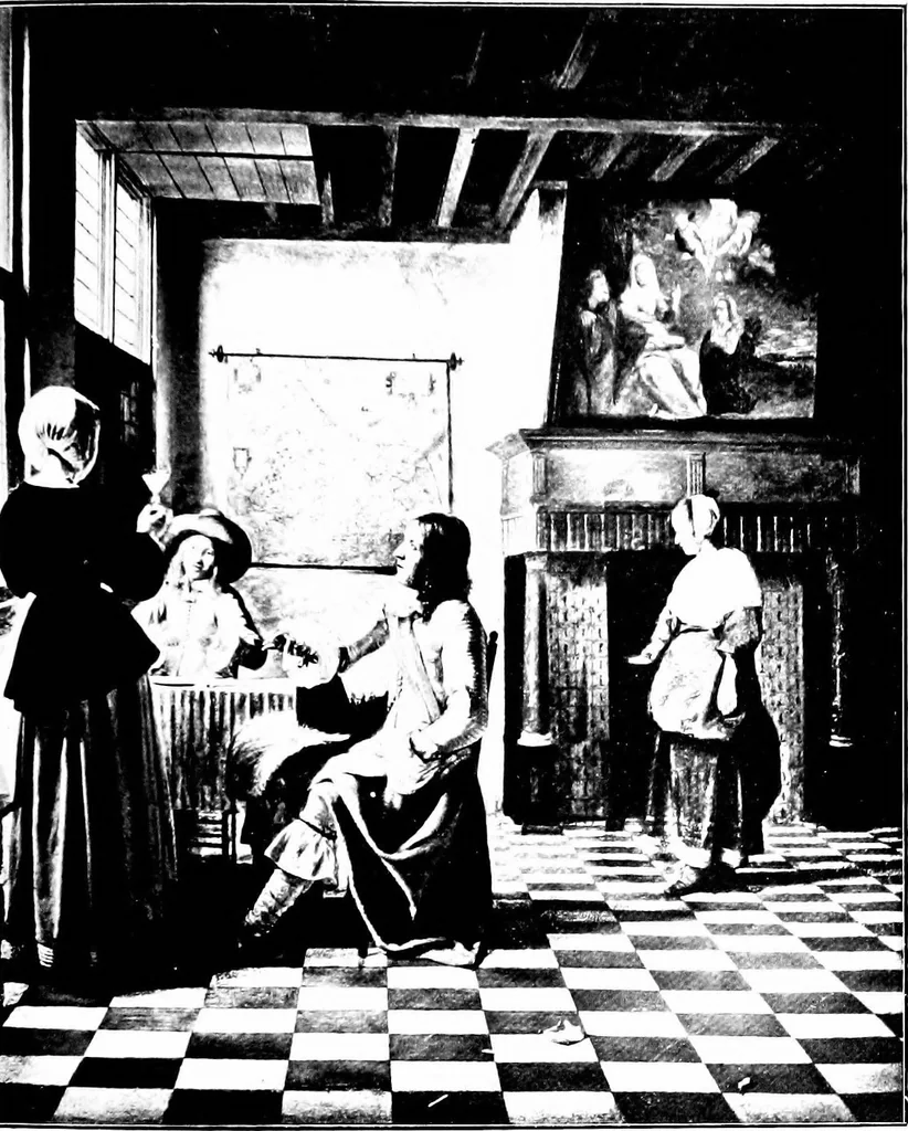 An illustration from Stories of the Flemish & Dutch artists, from the time of the Van Eycks to the end of the seventeenth century, 1908, leaf 340