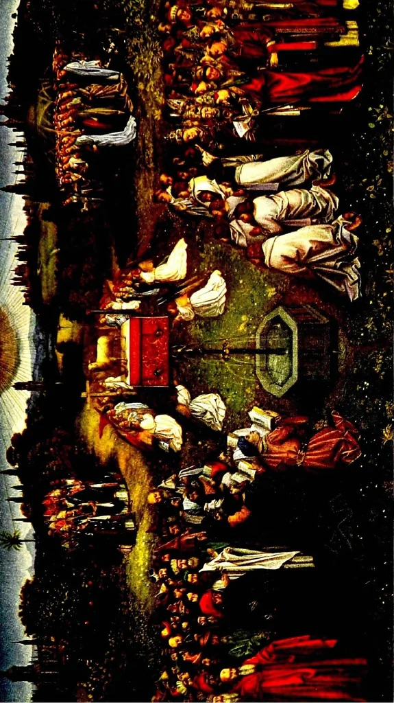 An illustration from Stories of the Flemish & Dutch artists, from the time of the Van Eycks to the end of the seventeenth century, 1908, leaf 36