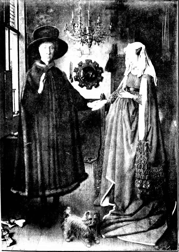 An illustration from Stories of the Flemish & Dutch artists, from the time of the Van Eycks to the end of the seventeenth century, 1908, leaf 46