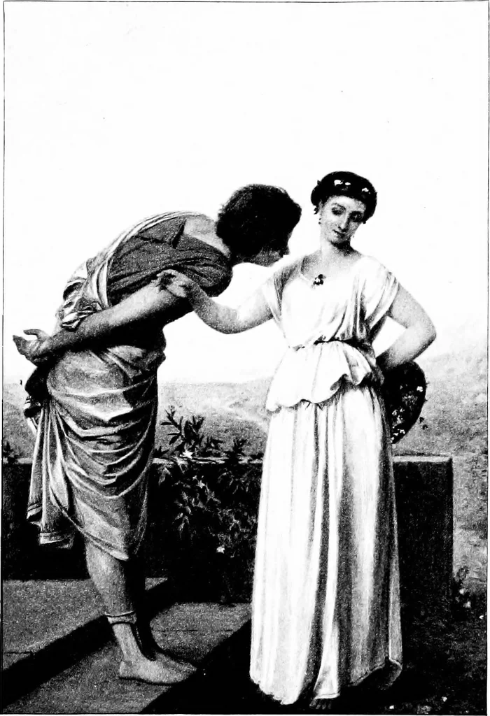 An illustration from Painting in France, after the decline of classicism. An essay, 1901, leaf 5