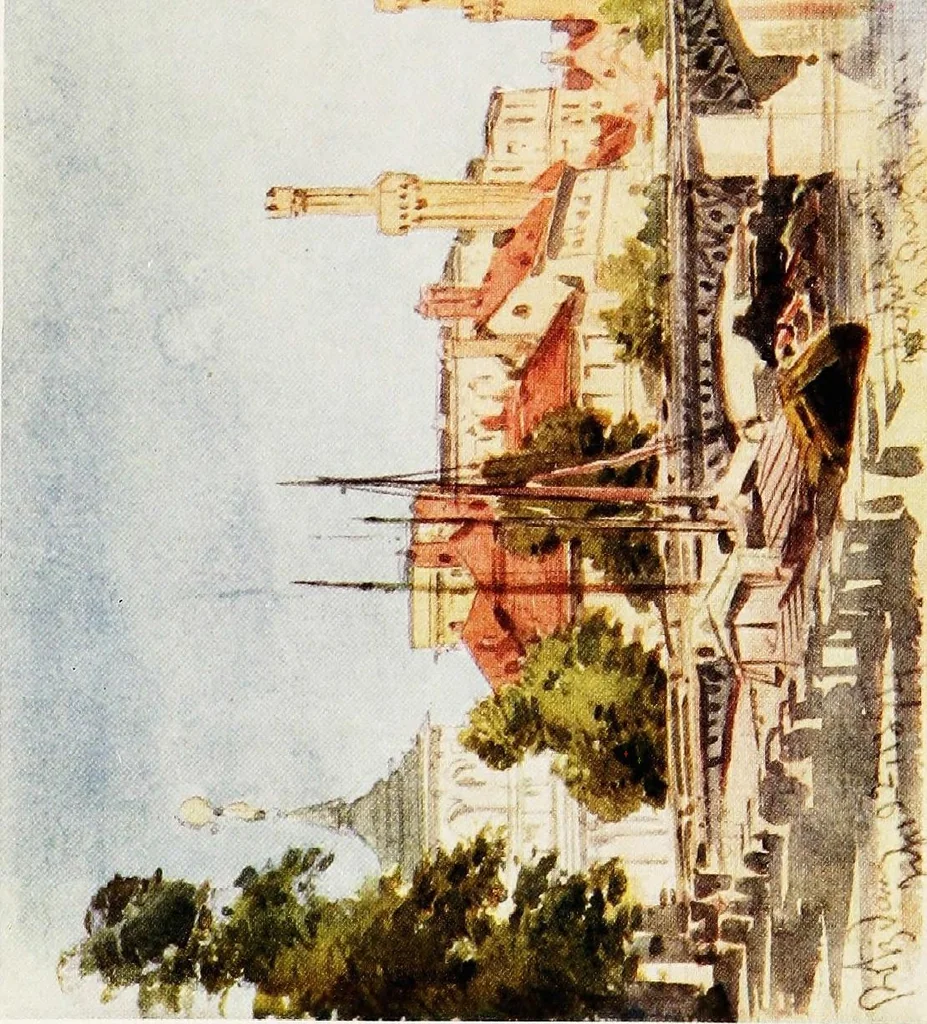 An illustration from William Callow, R. W. S., F. R. G. S.;, 1908, leaf 260