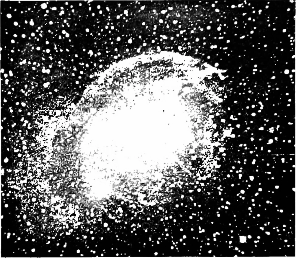 An illustration from Astronomical discovery, 1904, leaf 176