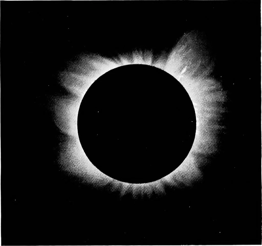 An illustration from General astronomy, 1922, leaf 162