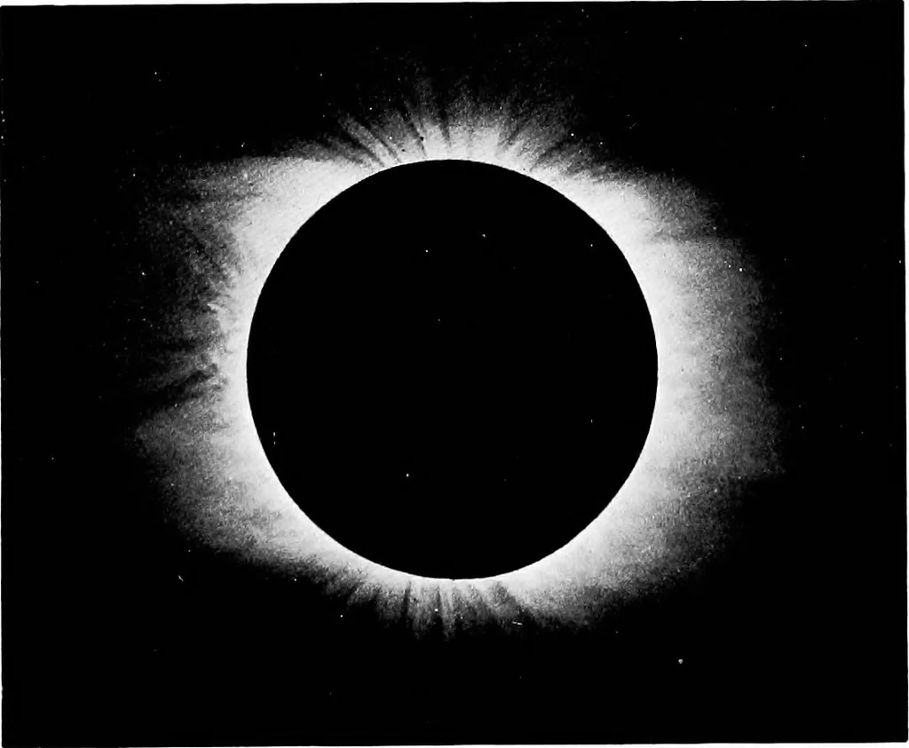 An illustration from General astronomy, 1922, leaf 162