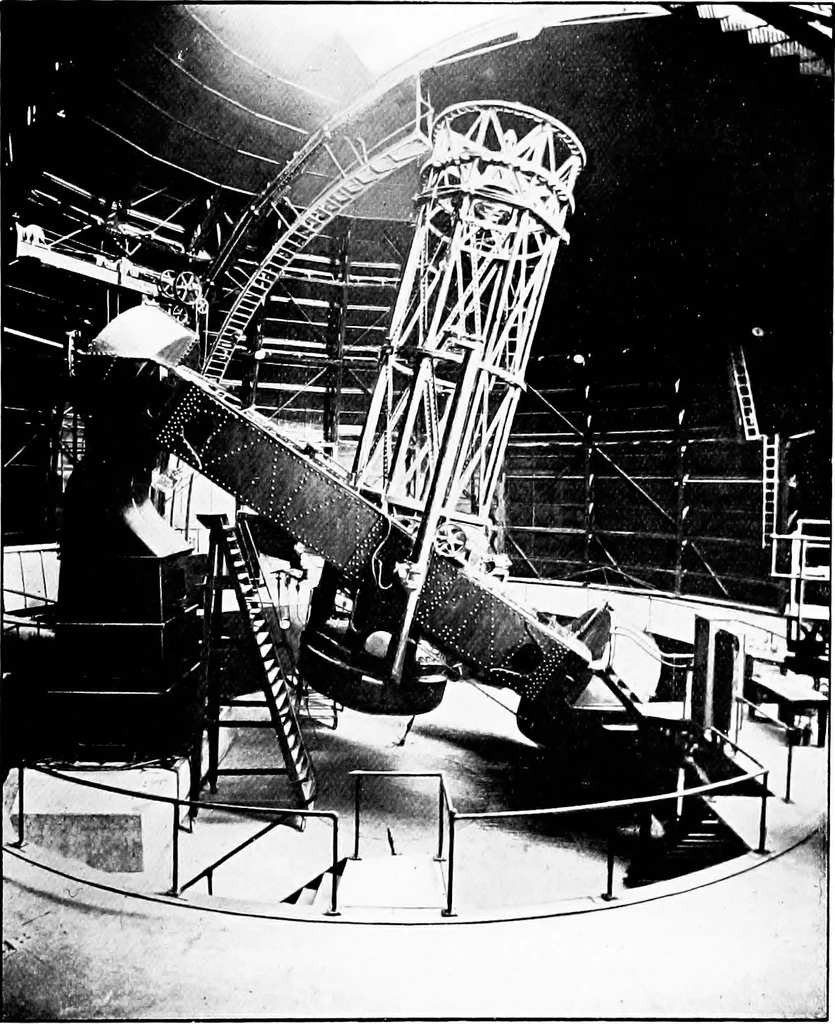 An illustration from General astronomy, 1922, leaf 202