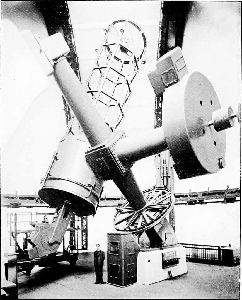 An illustration from General astronomy, 1922, leaf 220