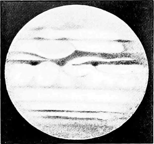 An illustration from General astronomy, 1922, leaf 274
