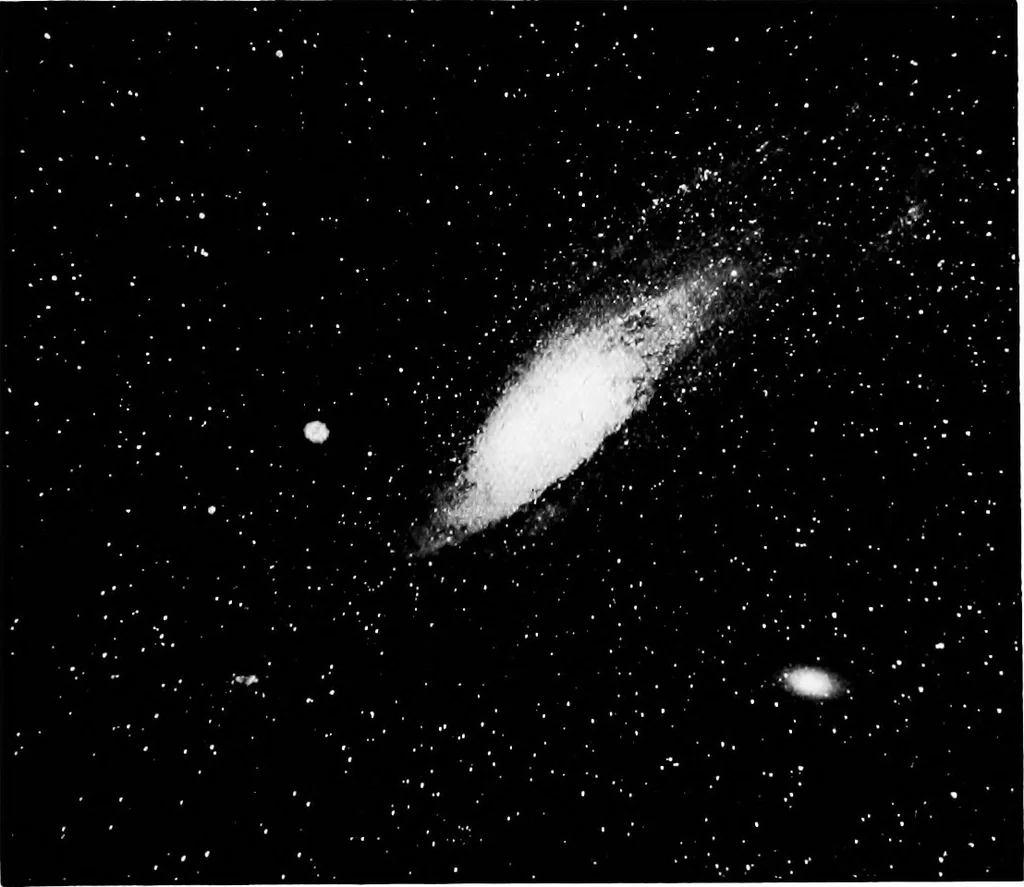 An illustration from General astronomy, 1922, leaf 416