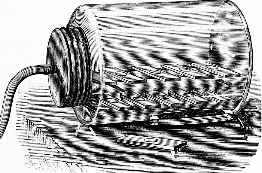 An illustration from Experimental science. Elementary, practical and experimental physics, 1890, leaf 122