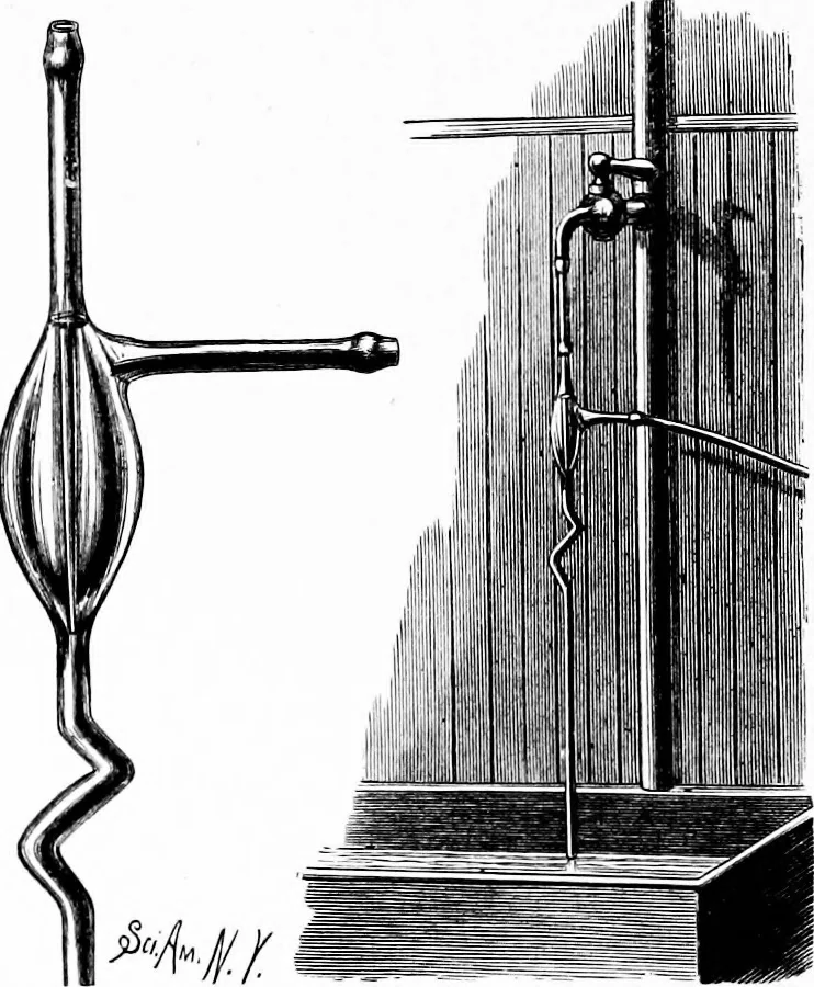 An illustration from Experimental science. Elementary, practical and experimental physics, 1890, leaf 125