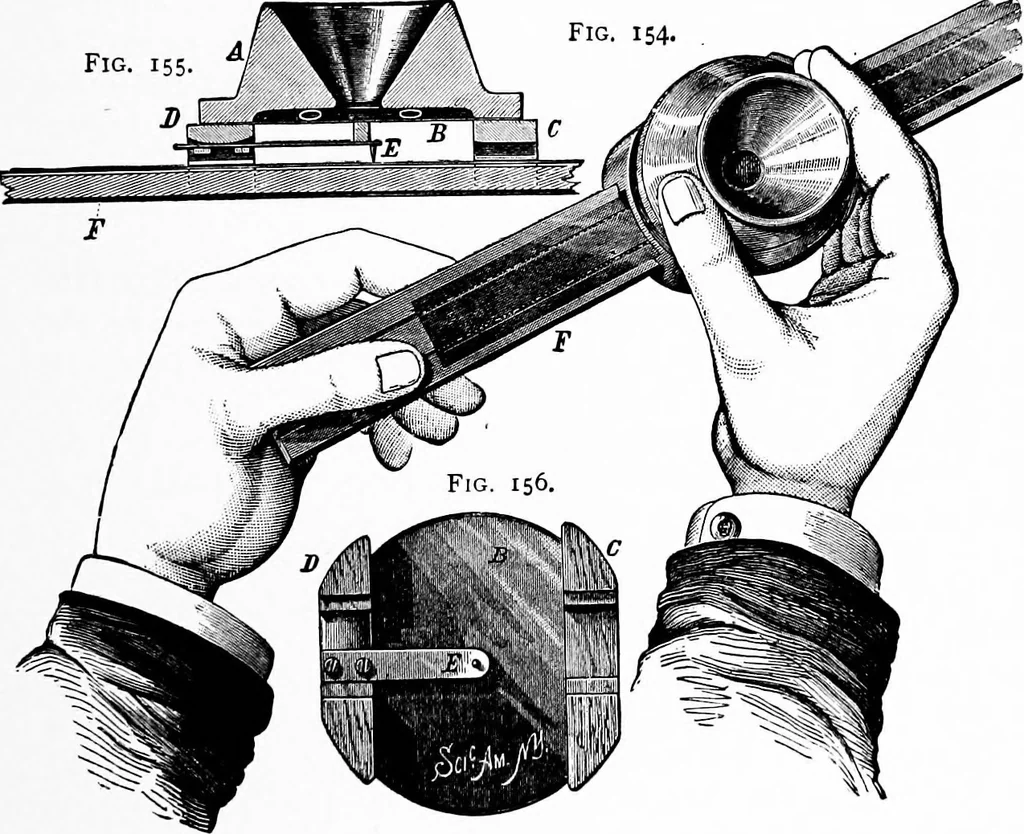An illustration from Experimental science. Elementary, practical and experimental physics, 1890, leaf 172