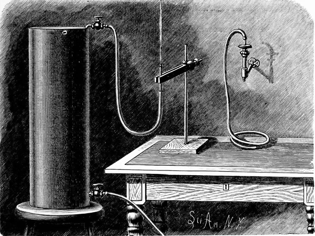An illustration from Experimental science. Elementary, practical and experimental physics, 1890, leaf 190