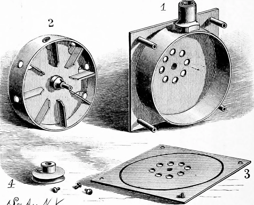 An illustration from Experimental science. Elementary, practical and experimental physics, 1890, leaf 193