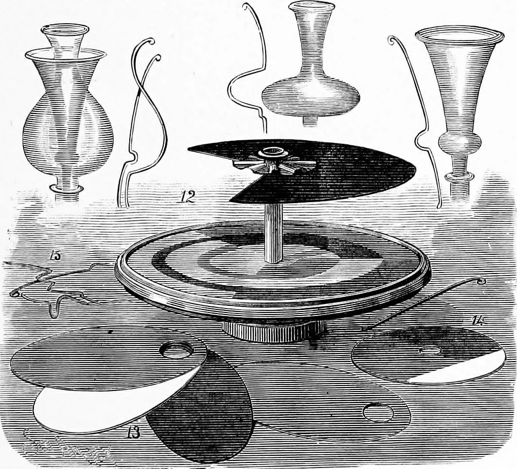 An illustration from Experimental science. Elementary, practical and experimental physics, 1890, leaf 200