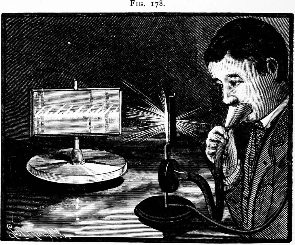 An illustration from Experimental science. Elementary, practical and experimental physics, 1890, leaf 201