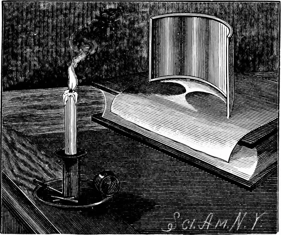 An illustration from Experimental science. Elementary, practical and experimental physics, 1890, leaf 232