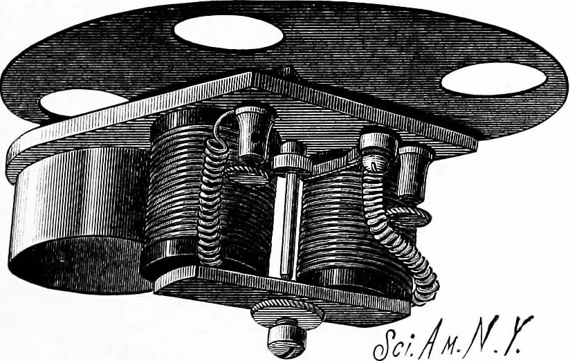 An illustration from Experimental science. Elementary, practical and experimental physics, 1890, leaf 316