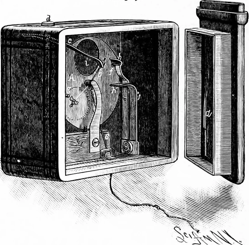 An illustration from Experimental science. Elementary, practical and experimental physics, 1890, leaf 353