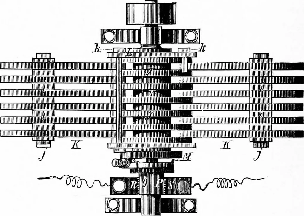 An illustration from Experimental science. Elementary, practical and experimental physics, 1890, leaf 505