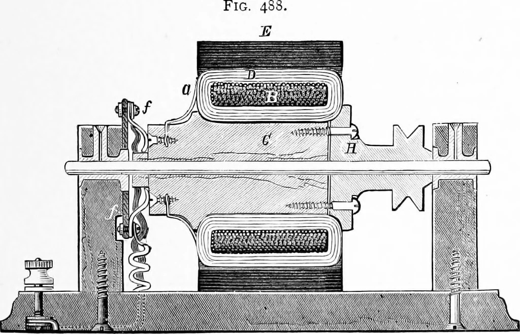 An illustration from Experimental science. Elementary, practical and experimental physics, 1890, leaf 522