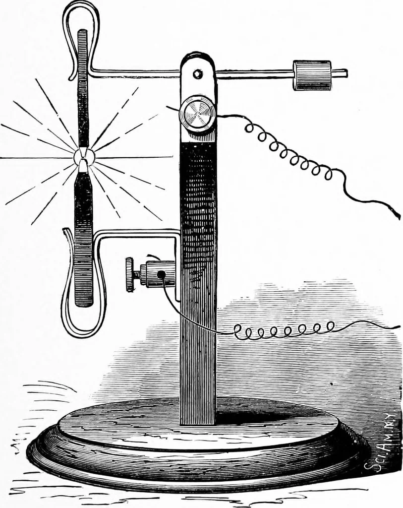 An illustration from Experimental science. Elementary, practical and experimental physics, 1890, leaf 536