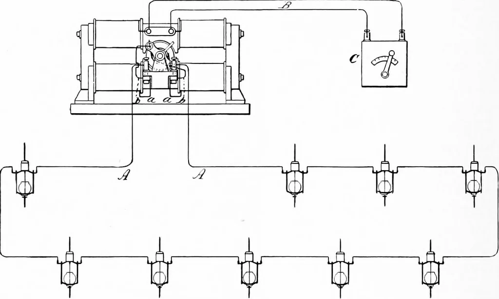 An illustration from Experimental science. Elementary, practical and experimental physics, 1890, leaf 549