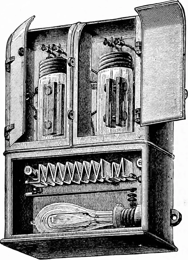 An illustration from Experimental science. Elementary, practical and experimental physics, 1890, leaf 555