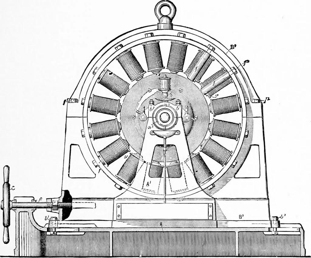 An illustration from Experimental science. Elementary, practical and experimental physics, 1890, leaf 558