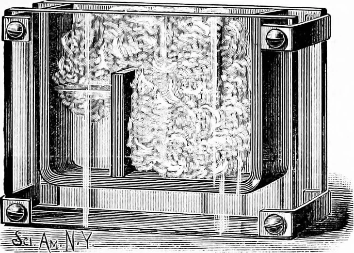An illustration from Experimental science. Elementary, practical and experimental physics, 1890, leaf 642