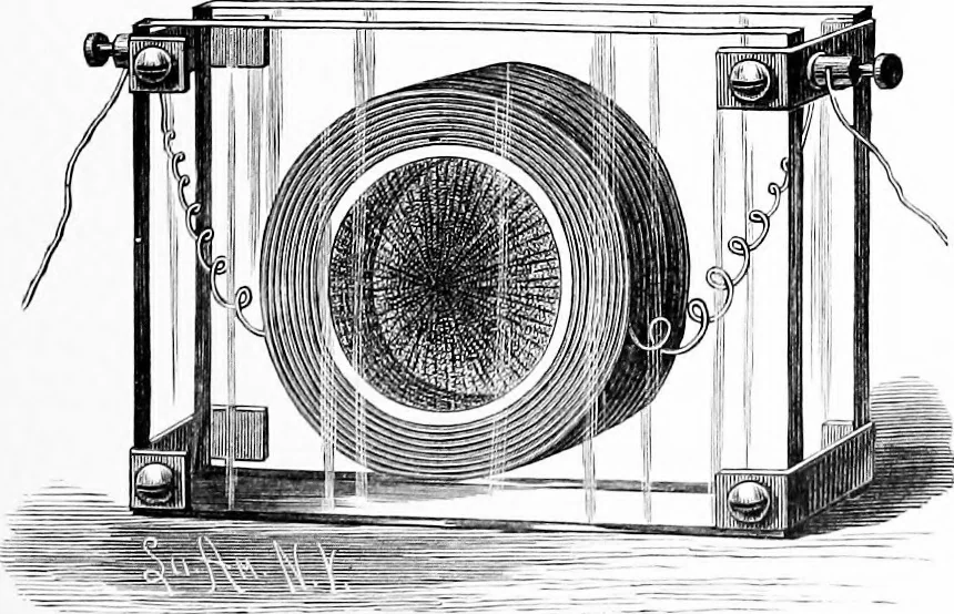 An illustration from Experimental science. Elementary, practical and experimental physics, 1890, leaf 650