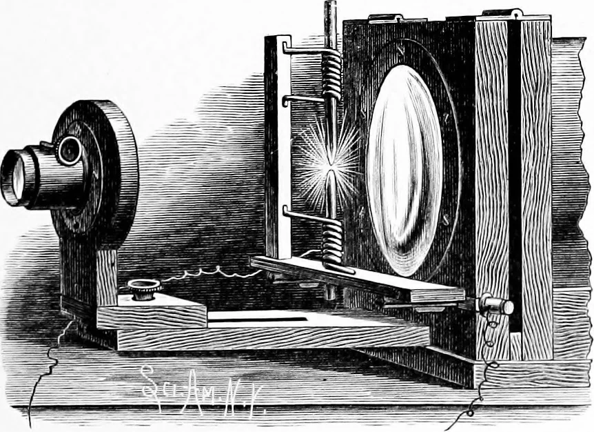 An illustration from Experimental science. Elementary, practical and experimental physics, 1890, leaf 662