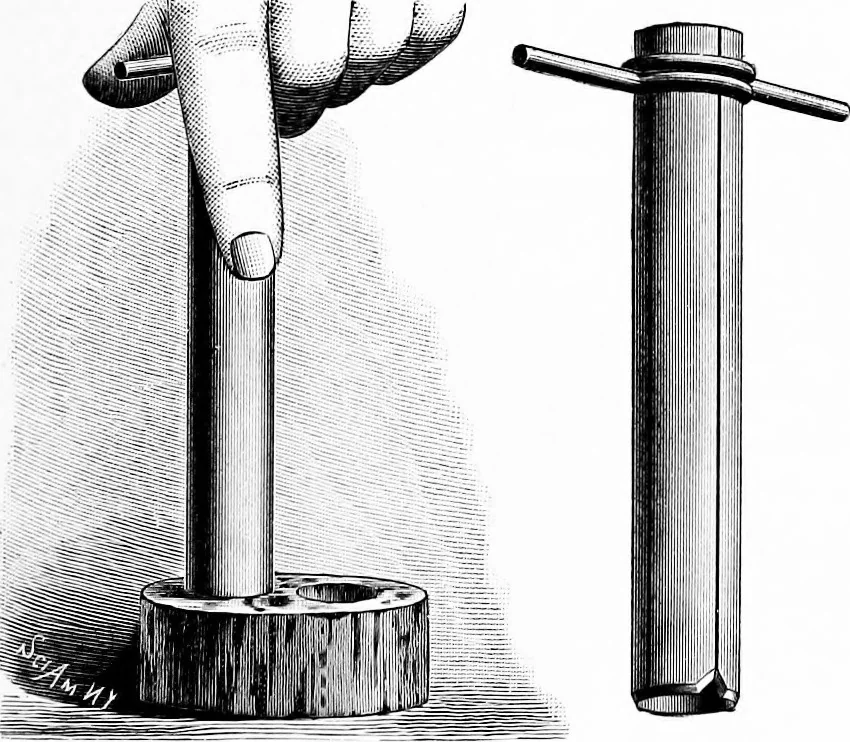 An illustration from Experimental science. Elementary, practical and experimental physics, 1890, leaf 708