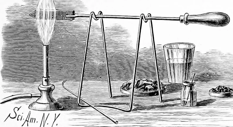 An illustration from Experimental science. Elementary, practical and experimental physics, 1890, leaf 714