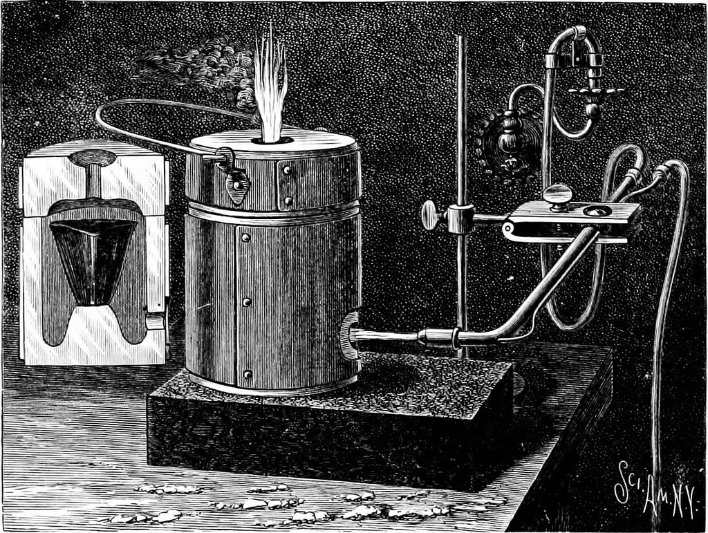 An illustration from Experimental science. Elementary, practical and experimental physics, 1890, leaf 717