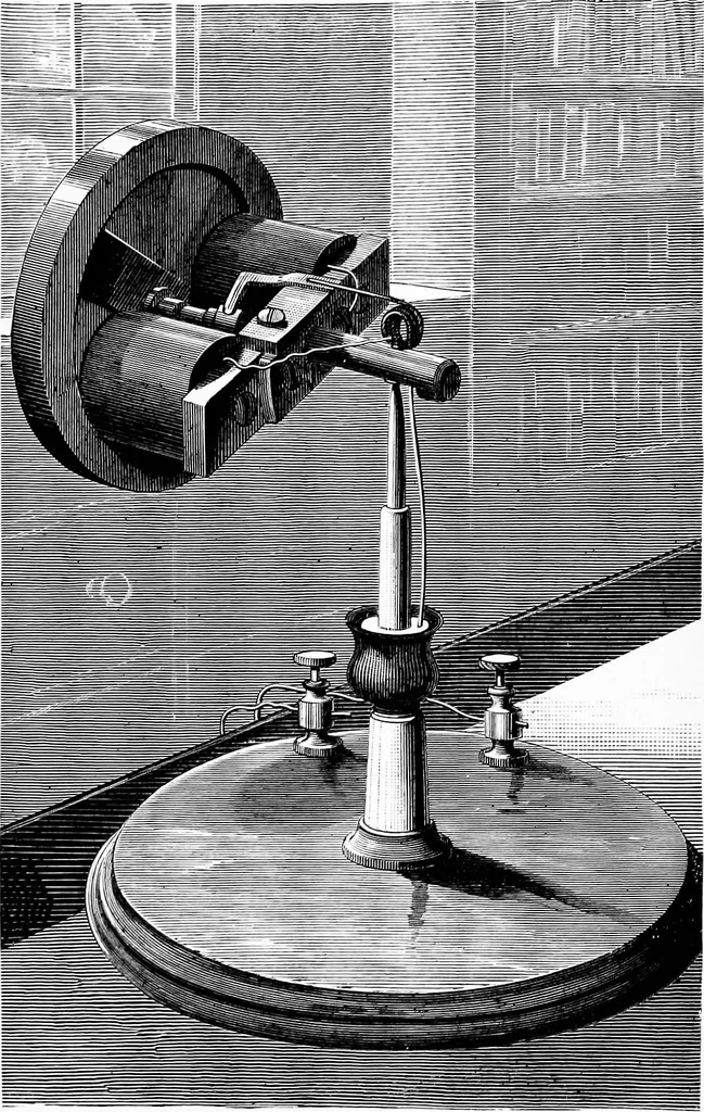 An illustration from Experimental science. Elementary, practical and experimental physics, 1890, leaf 9
