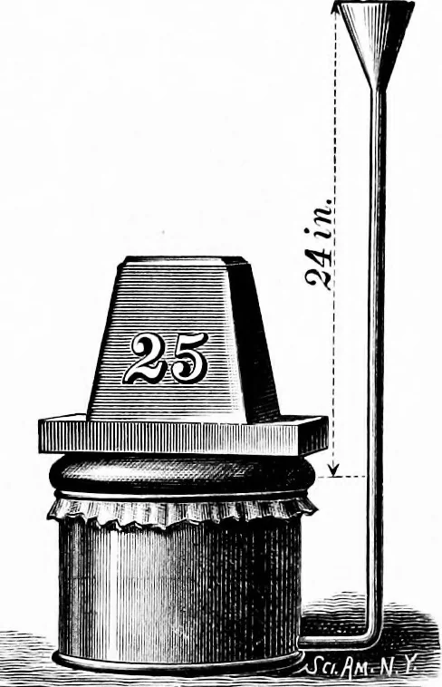 An illustration from Experimental science. Elementary, practical and experimental physics, 1890, leaf 96