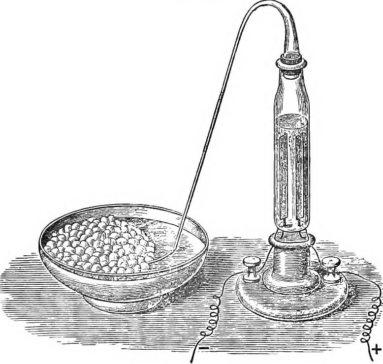 An illustration from Heat, a mode of motion, 1905, leaf 106