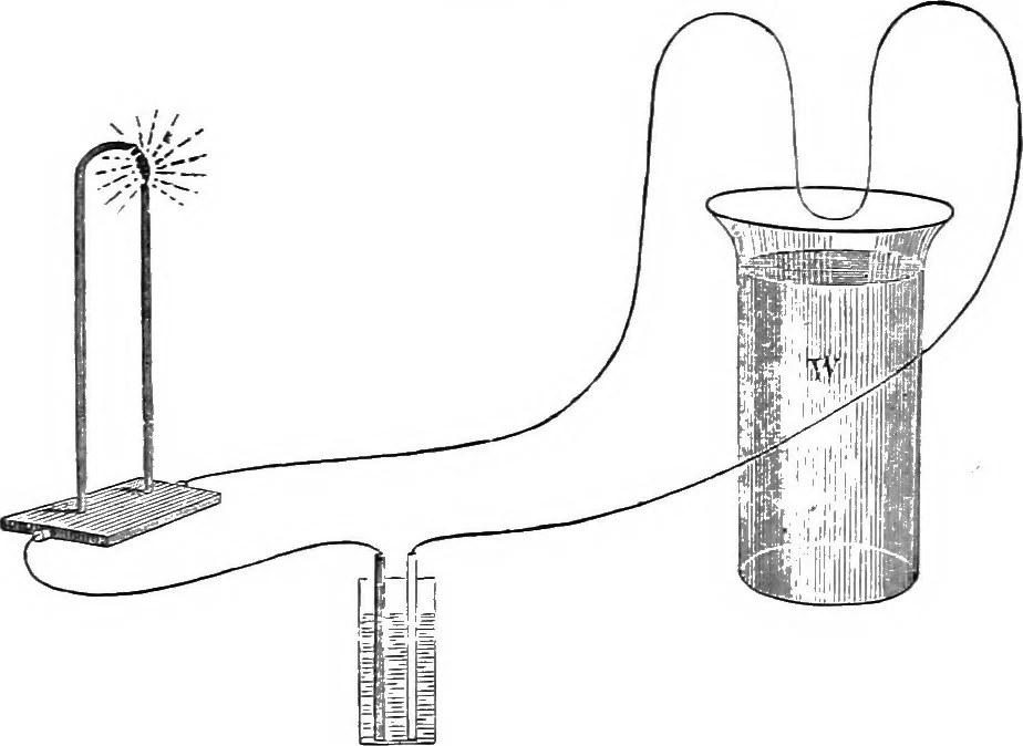 An illustration from Heat, a mode of motion, 1905, leaf 265