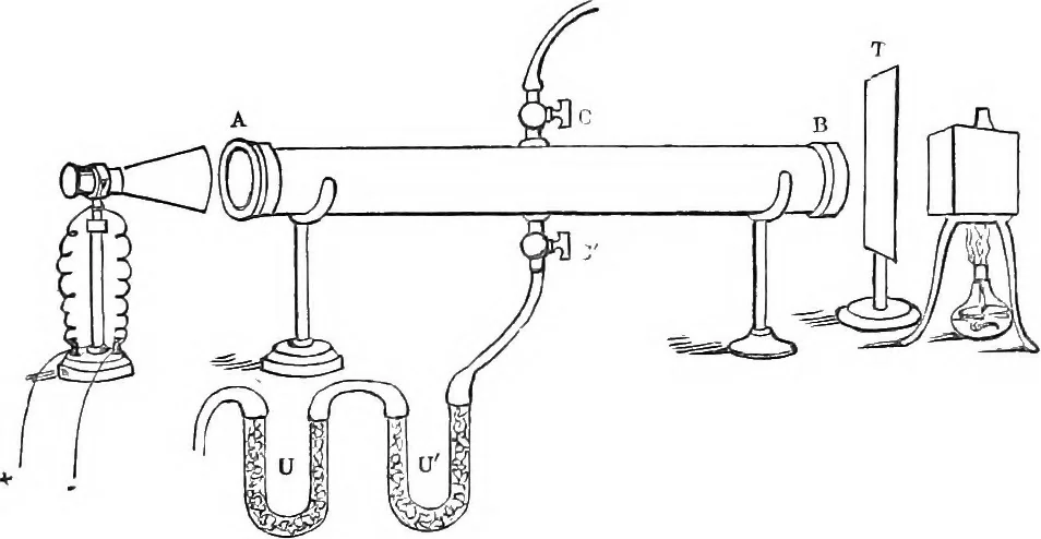 An illustration from Heat, a mode of motion, 1905, leaf 348