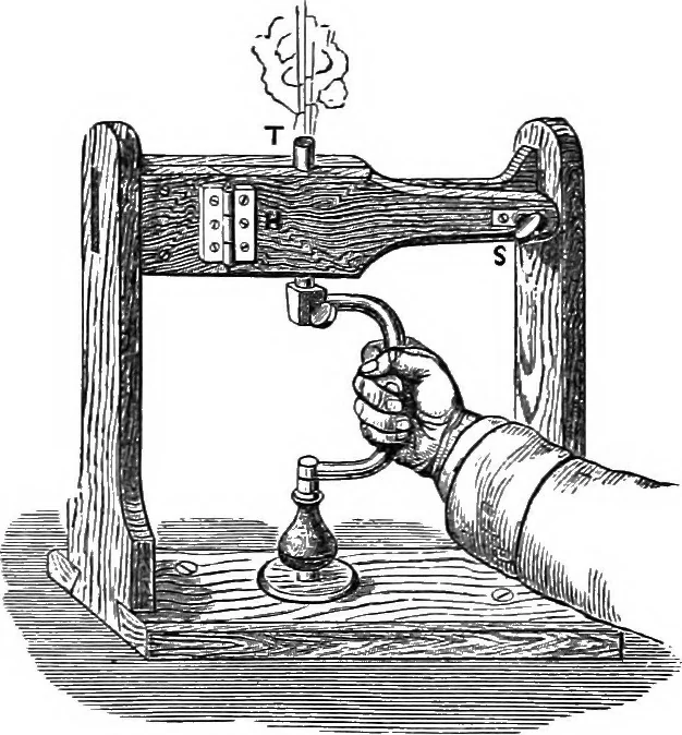 An illustration from Heat, a mode of motion, 1905, leaf 69