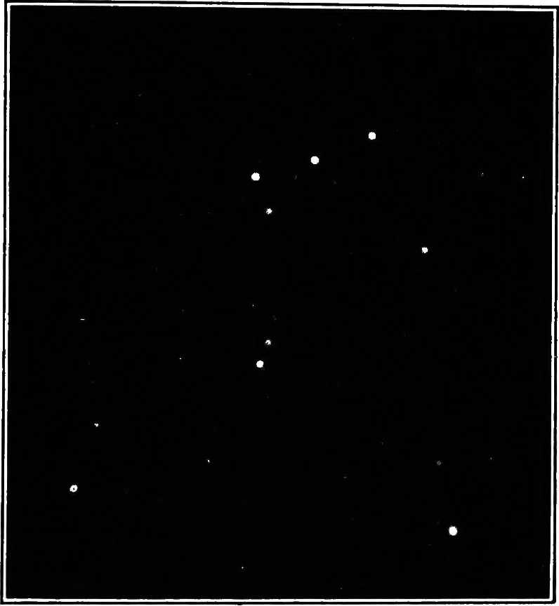 An illustration from An introduction to astronomy, 1916, leaf 210
