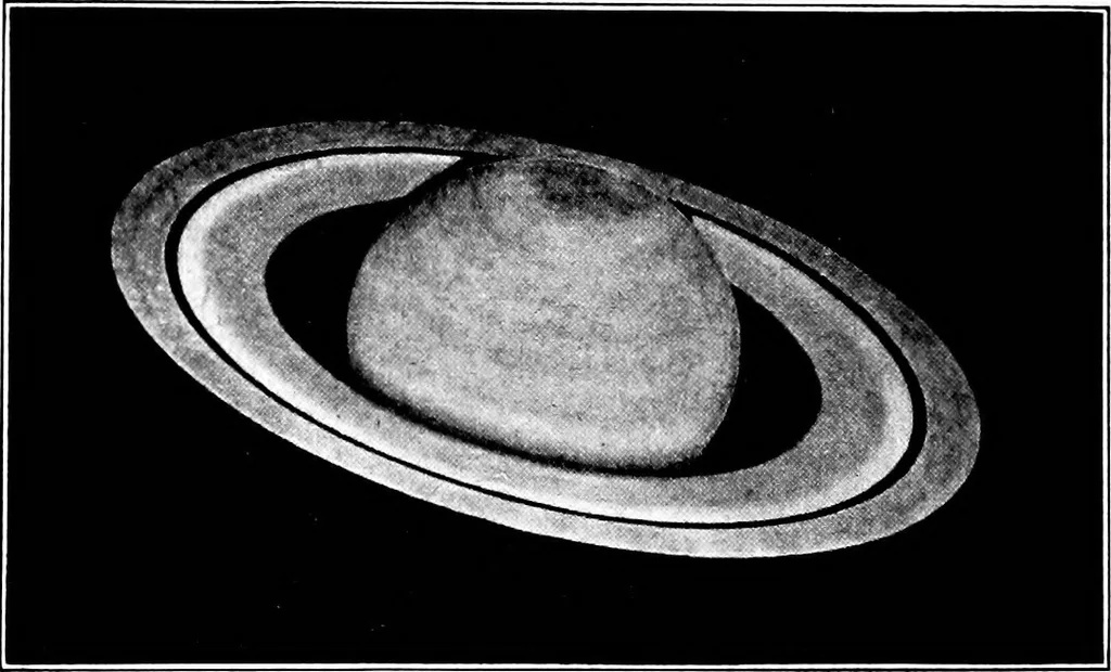 An illustration from An introduction to astronomy, 1916, leaf 347