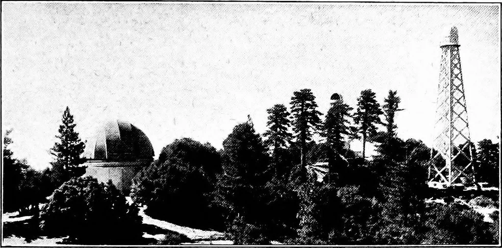 An illustration from An introduction to astronomy, 1916, leaf 434