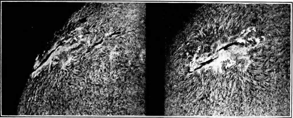 An illustration from An introduction to astronomy, 1916, leaf 448