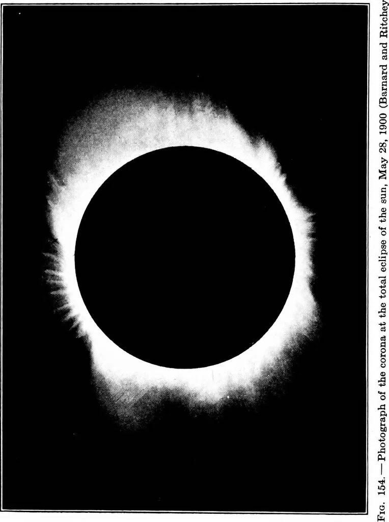 An illustration from An introduction to astronomy, 1916, leaf 449