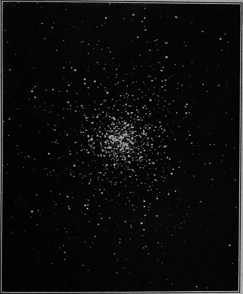 An illustration from An introduction to astronomy, 1916, leaf 548
