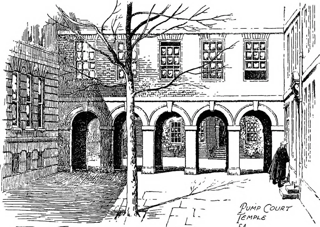 An illustration from Famous houses and literary shrines of London, 1912, leaf 102