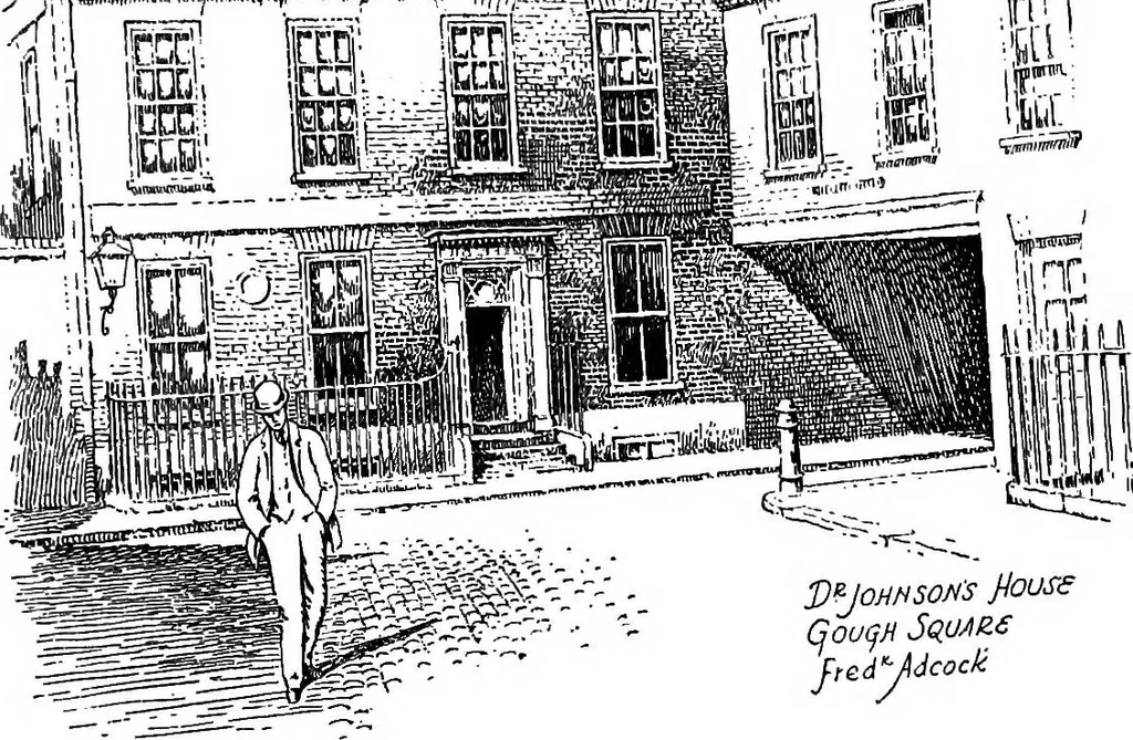 An illustration from Famous houses and literary shrines of London, 1912, leaf 132